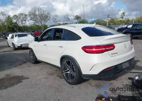 2019 Mercedes-Benz Amg Gle 43 Coupe 4Matic z USA, uszkodzony, nr VIN 4JGED6EBXKA153484